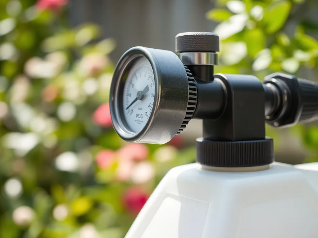 Jakie ciśnienie w pompie opryskiwacza?